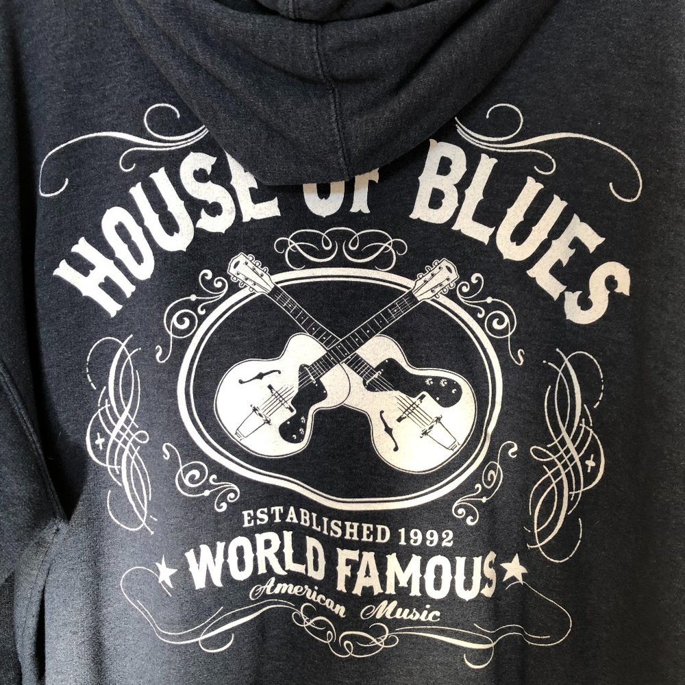 Blue Denim Fade Look HOUSE OF BLUES SWEATSHIRT